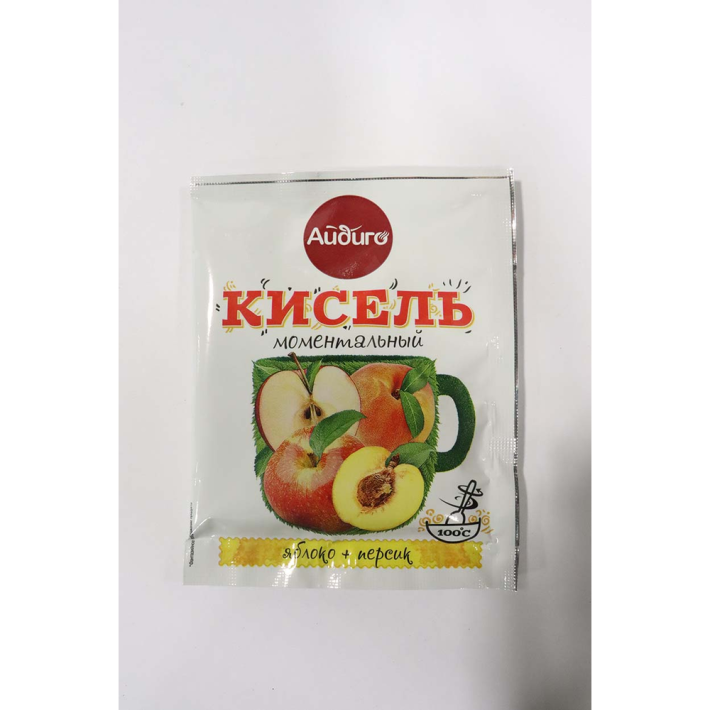 Кисель Айдиго момент яблоко и персик 30 г