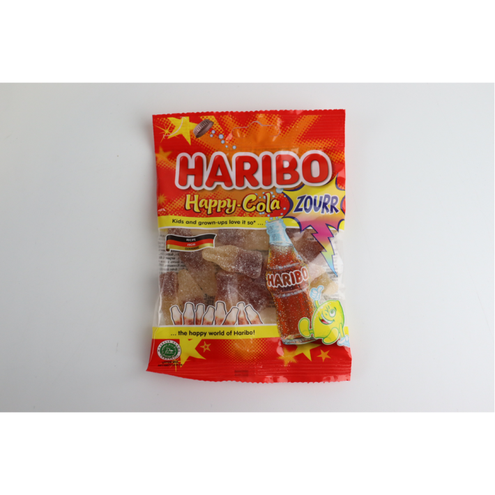 Мармелад Жевательный Happy Cola Zourr Кола лемоная кислота 80 г