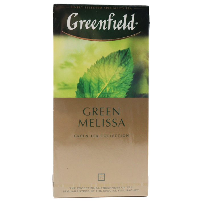 Чай Greenfield green melissa green tea 25 шт