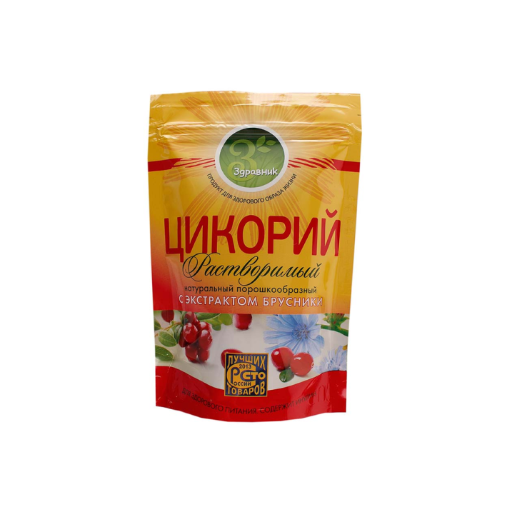 Цикорий Здравник с Экстрактом Брусники Zip Пакет 85 г