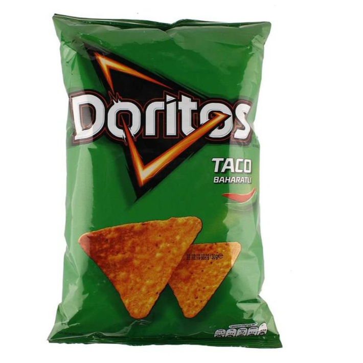 Чипсы кукурузные Doritos зеленый перец 130 г