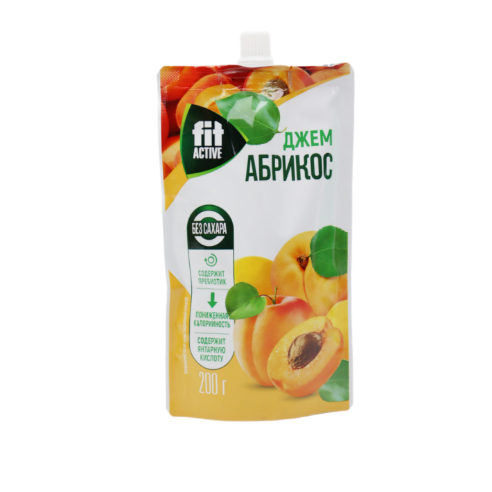 ДЖЕМ FITACTIVE АБРИКОС ДОЙПАК 200ГР
