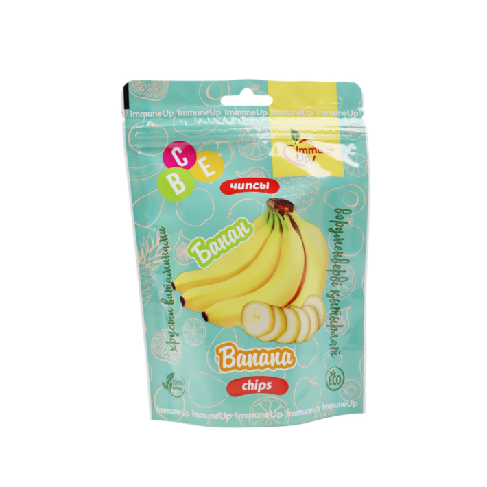 ЧИПСЫ IMMUNE UP БАНАНОВЫЕ 25ГР