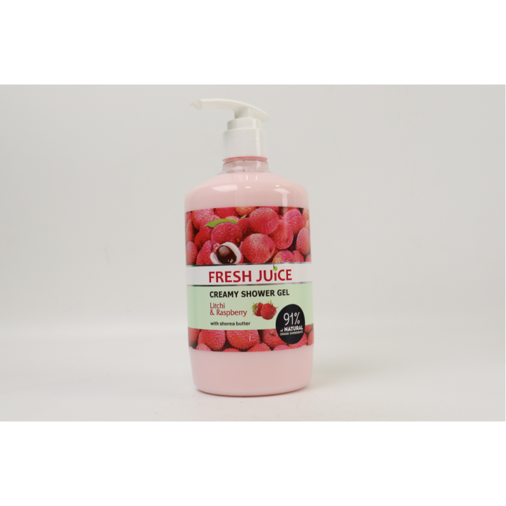 Гель для душа Fresh Juice litchi raspberry 750 мл