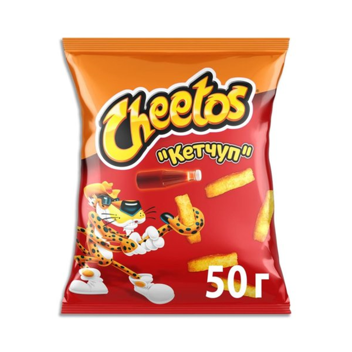 ПАЛОЧКИ КУКУРУЗНЫЕ CHEETOS КЕТЧУП 50ГР