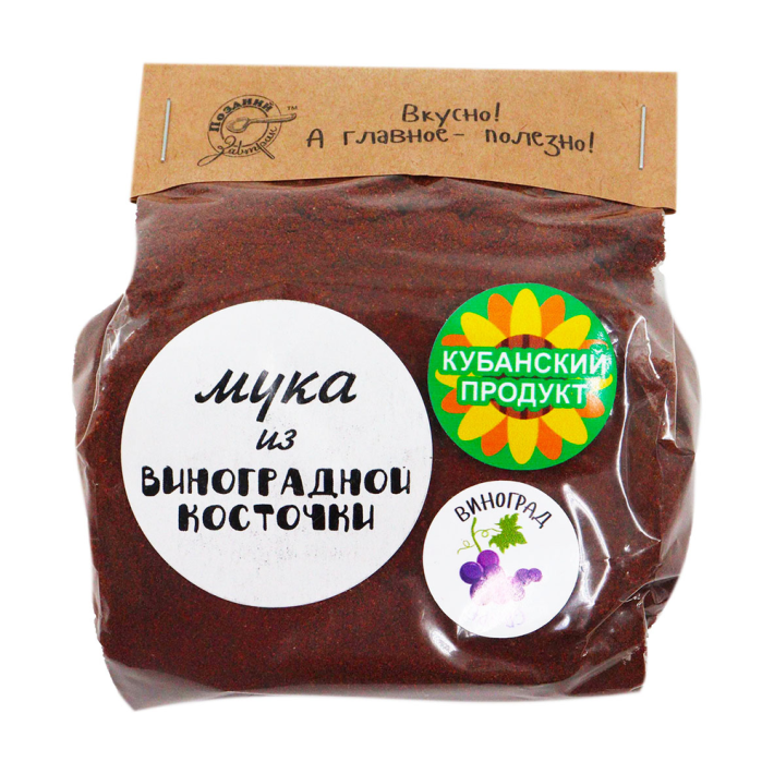 МУКА ПОЗДНИЙ ЗАВТРАК ВИНОГРАДНОЙ КОСТОЧКИ 200ГР