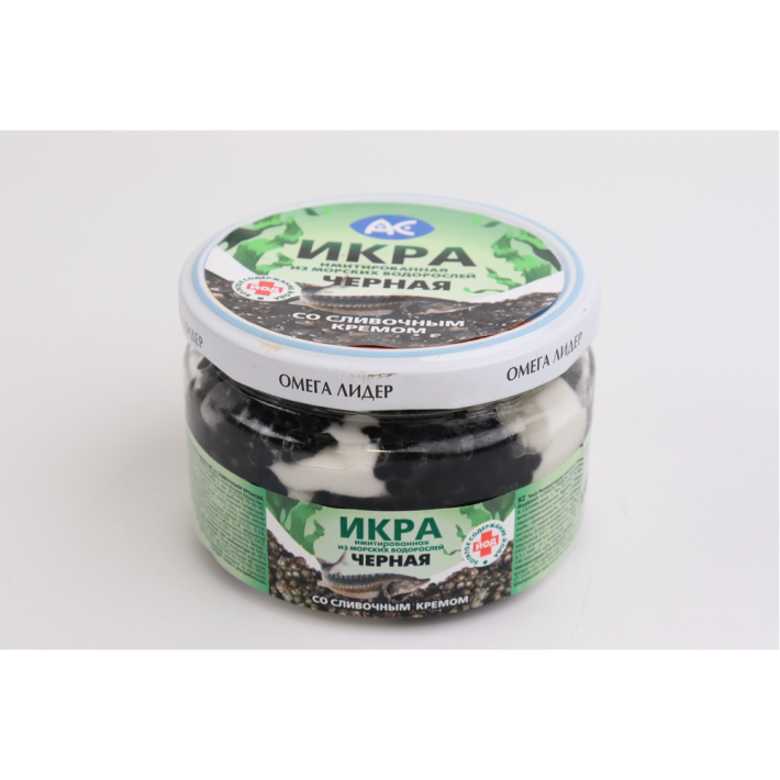 Закуска Ас икорная черная со сливочным кремом 180 г