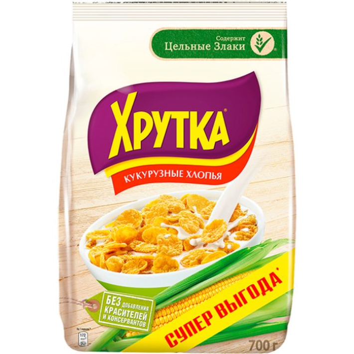 Завтрак готовый Хрутка хлопья 320 г
