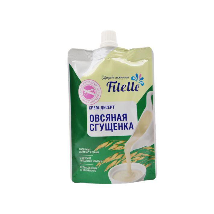 СГУЩЕННОЕ МОЛОКО FITELLE ОВСЯННАЯ КРЕМ-ДЕСЕРТ 100ГР