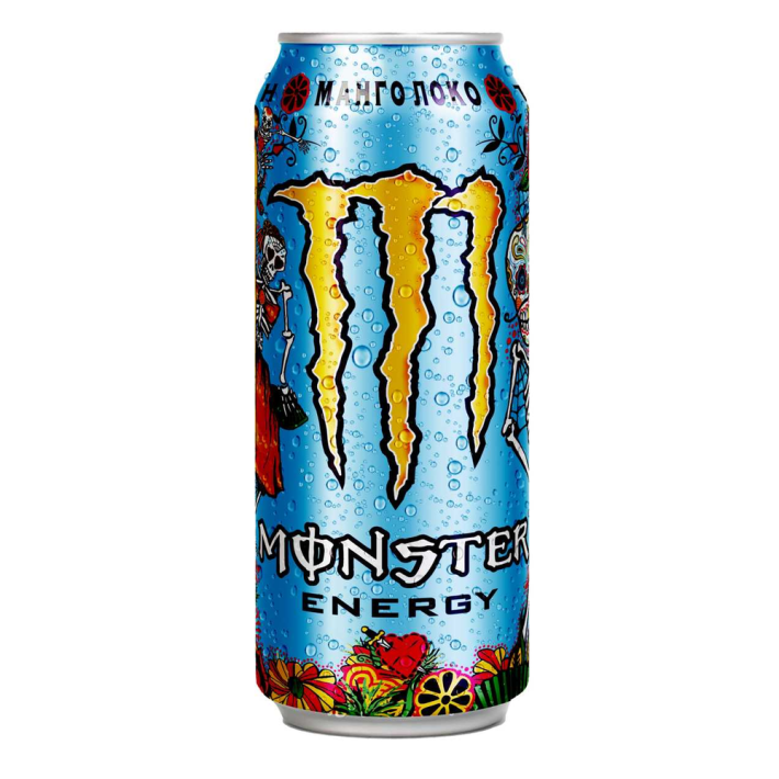 НАПИТОК ЭНЕРГЕТИЧЕСКИЙ MONSTER MANGO LOCO CAN 500МЛ
