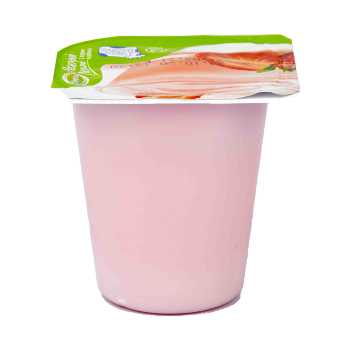 Йогурт Campina Нежный лайт 0,1% клубника 95 г