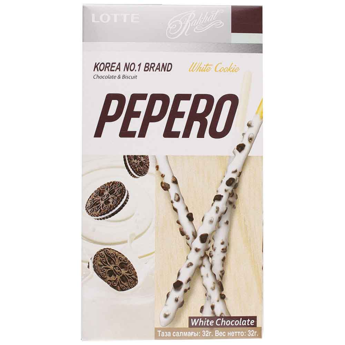 Печенье Lotte pepero white cookie 36 г