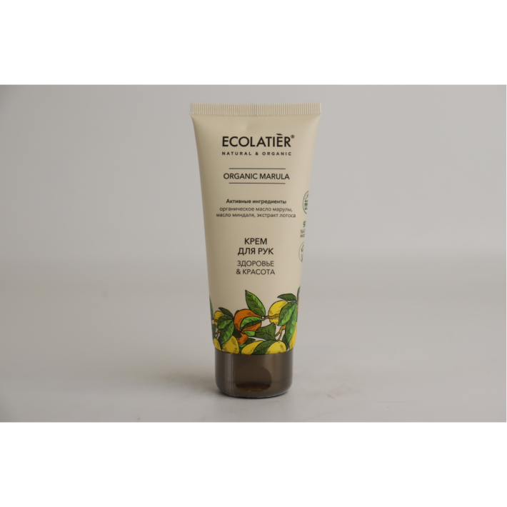 VEGAN КРЕМ ECL GREEN Д/РУК ЗДОРОВЬЕ/КРАСОТА ORGANIC MARULA 100МЛ