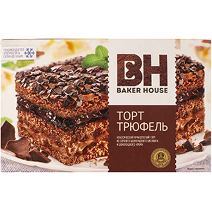 Торт бисквитный Baker house трюфель 350 г