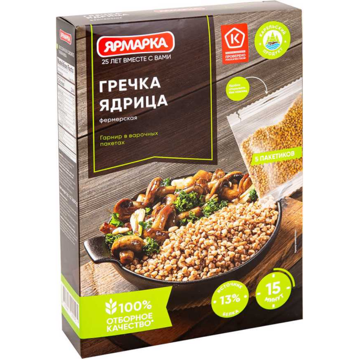 ГРЕЧКА ЯРМАРКА ЯДРИЦА ФЕРМЕРСКАЯ 400ГР