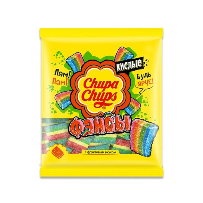 МАРМЕЛАД CHUPA CHUPS КИСЛЫЕ ФАНСЫ 30x70ГР