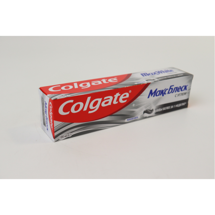 ПАСТА ЗУБНАЯ COLGATE МАКС БЛЕСК С УГЛЕМ 100МЛ