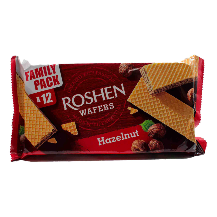 Вафли Wafers орех 216 г