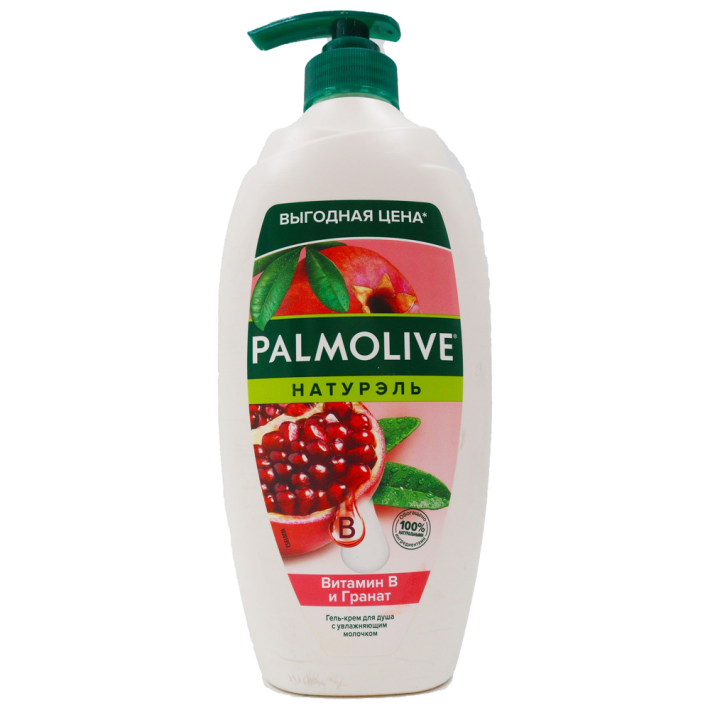 ГЕЛЬ Д/ДУША PALMOLIVE НАТУРЭЛЬ ВИТАМИН В И ГРАНАТ 750МЛ