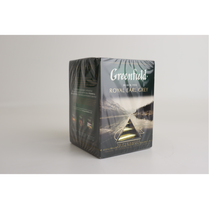 ЧАЙ GREENFIELD ROYAL EARL GREY, BLACK TEA ( 2X20 X 8) 20ПАК