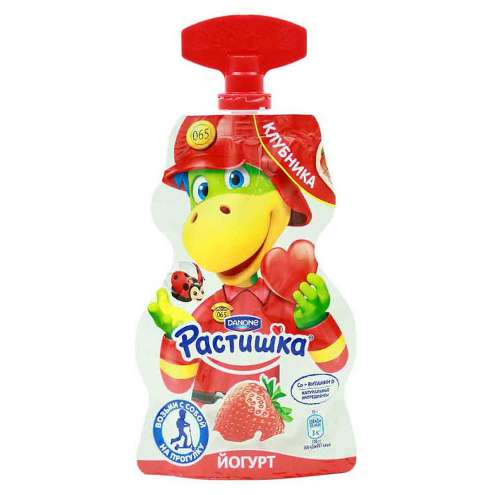 Йогурт Растишка клубника 70 г
