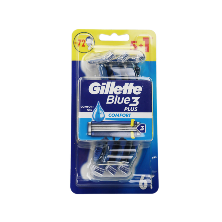 БРИТВЫ GILLETTE BLUE 3 COMFORT ОДНОРАЗОВЫЕ 6ШТ