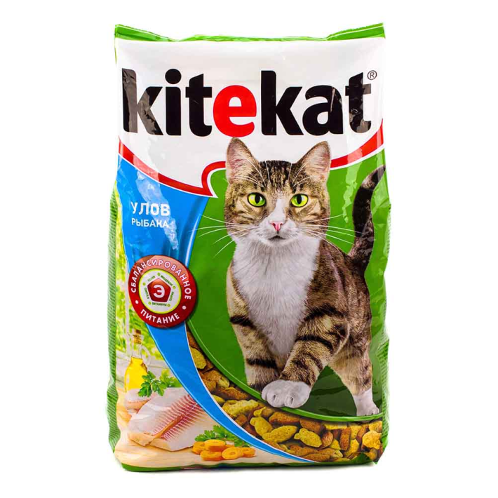 Корм для кошек Kitekat улов рыбака 1,9 кг