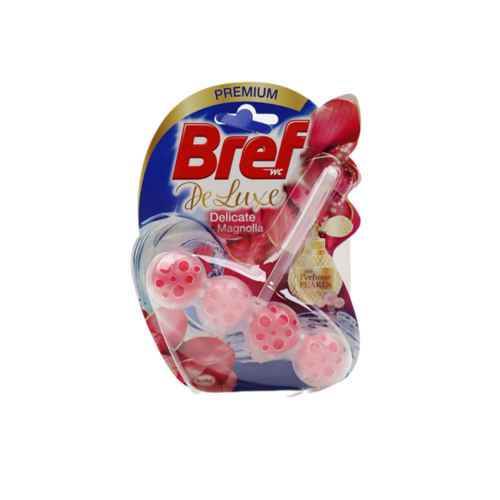 БЛОК BREF DELUXE ТУАЛ ДЕЛИКАТНАЯ МАГНОЛИЯ 50ГР