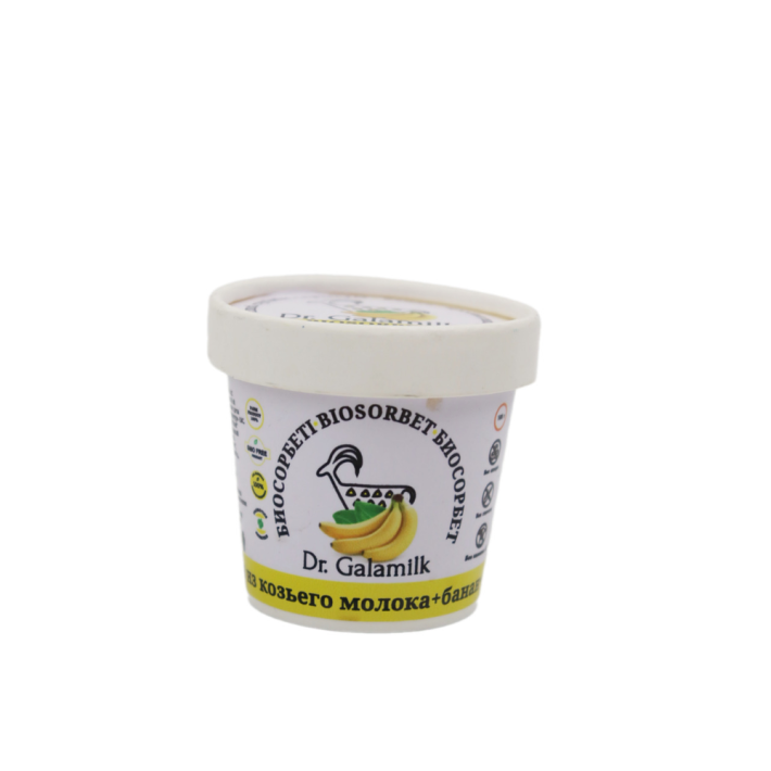 БИОСОРБЕТ GALAMILK PROBIOTIC БАНАН 100ГР