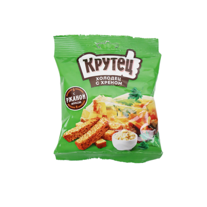 СУХАРИКИ КРУТЕЦ ХОЛОДЕЦ С ХРЕНОМ 80Г