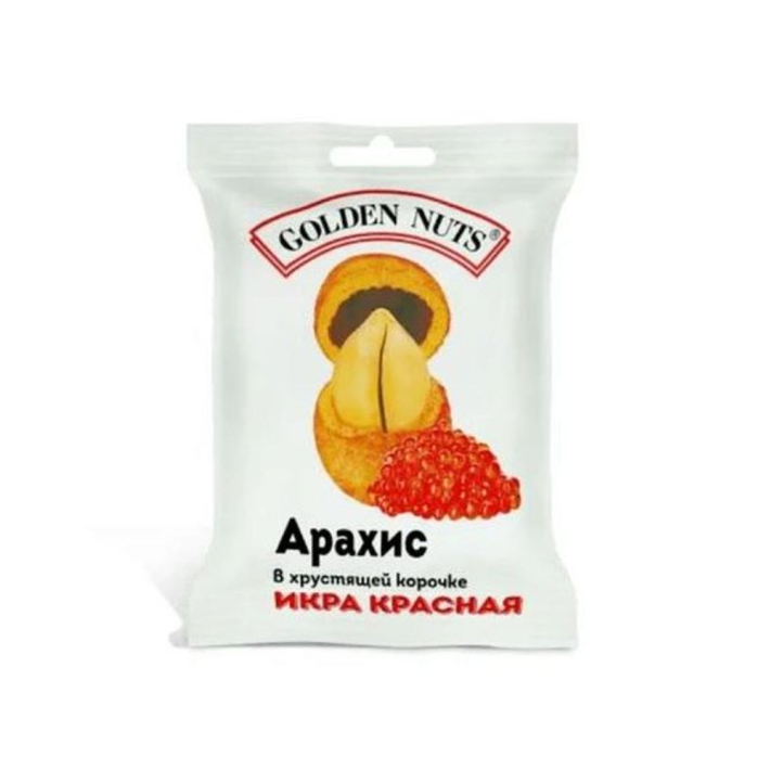 АРАХИС GOLDEN NUTS КРАСНАЯ ИКРА 50ГР