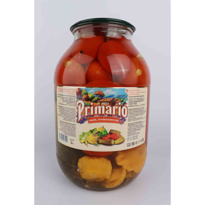 АССОРТИ PRIMARIO №7 МАРИНОВАНЫЕ 2КГ