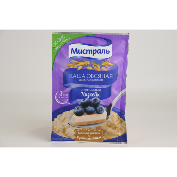Каша овсяная Мистраль черничный чизкейк 40 г