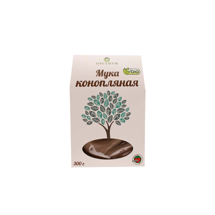 Мука конопляная Оргтиум эко 300 гр