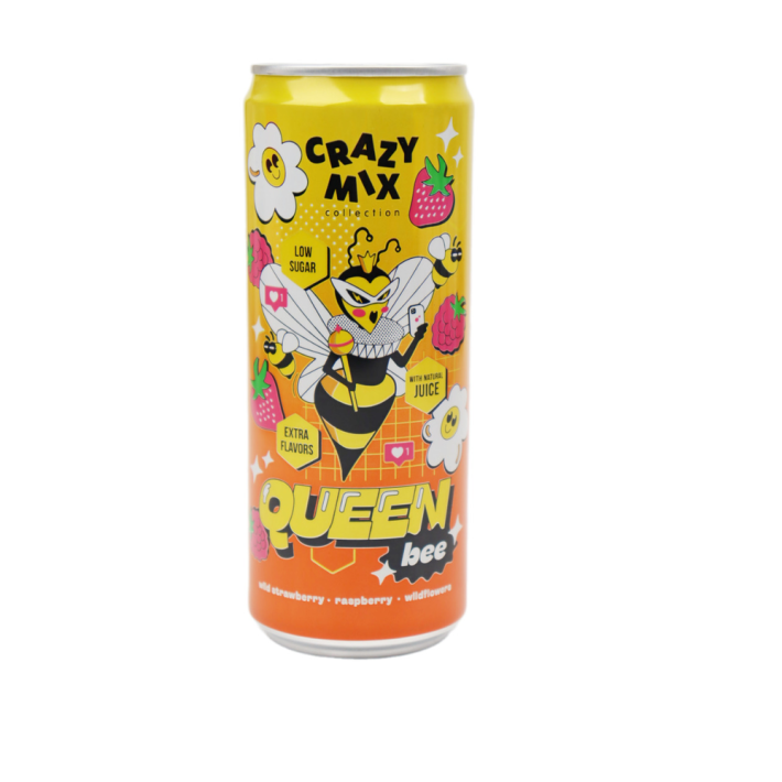 НАПИТОК CRAZY MIX COLLECTION QWEEN BEE 330МЛ