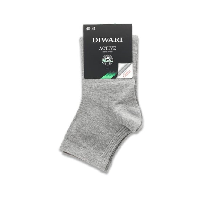 НОСКИ МУЖСКИЕ DIWARI ACTIVE, Р.25, 148 СЕРЫЙ