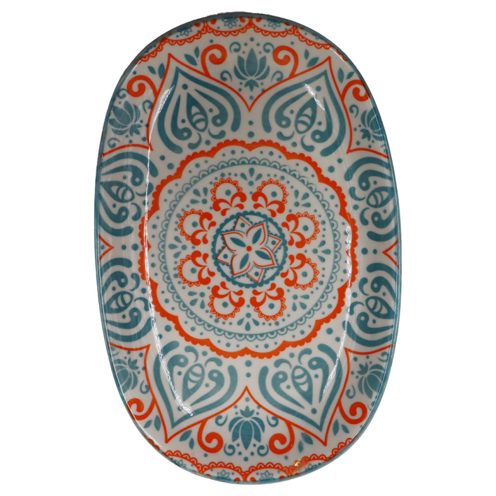 ТАРЕЛКА ОВАЛЬНАЯ, ФАРФОР; 24X15.5X2.5CM, 220157