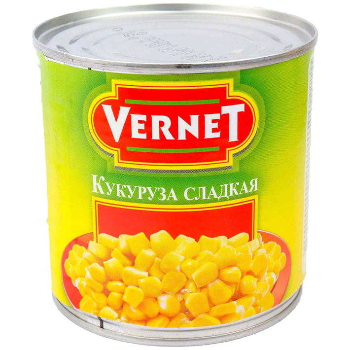 Кукуруза Vernet сладкая 340 г