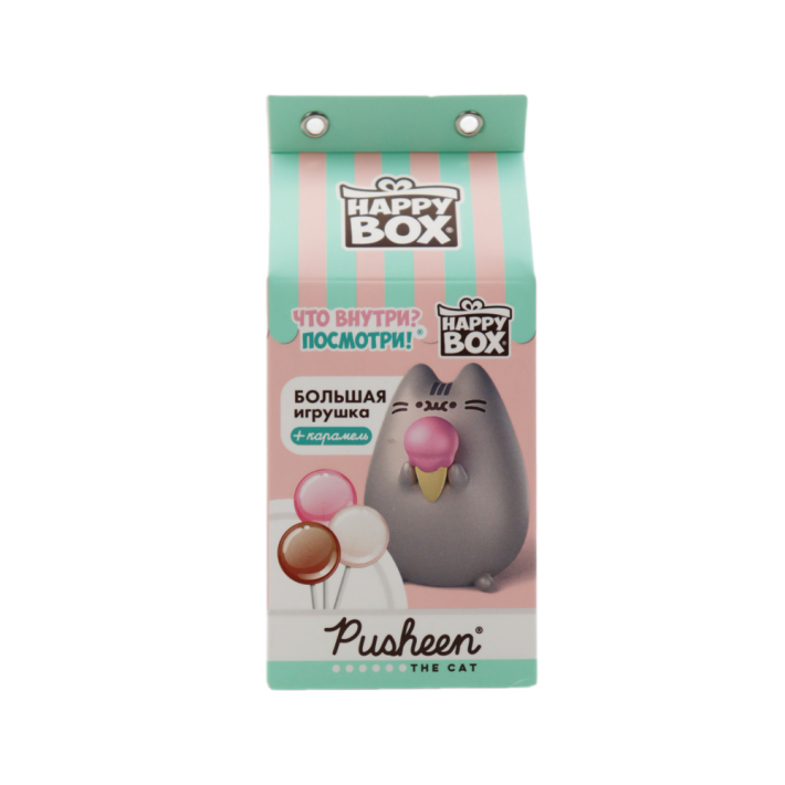 КАРАМЕЛЬ С ИГРУШКОЙ HAPPY BOX PUSHEEN 30ГР