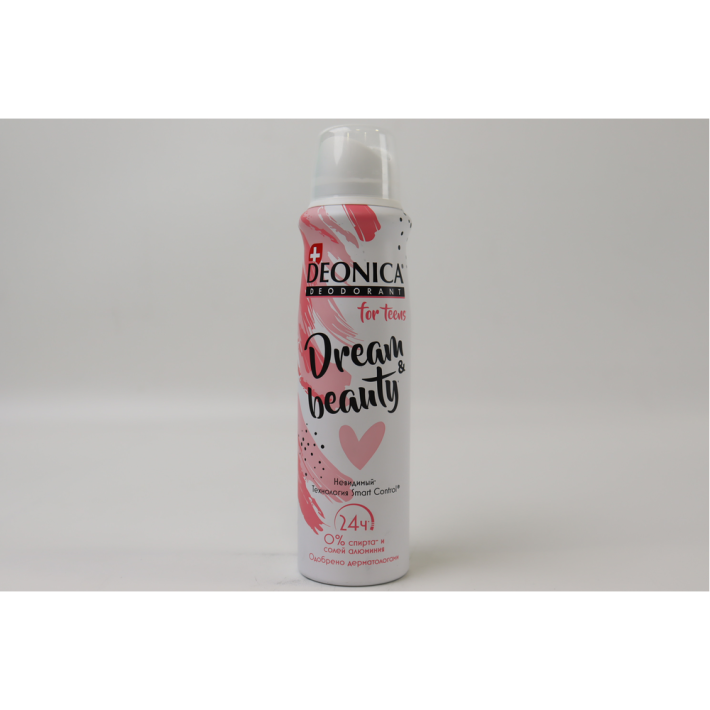 АНТИПЕРСПИРАНТ DEONICA FOR TEENS DREAM & BEAUTY СПРЕЙ 150МЛ