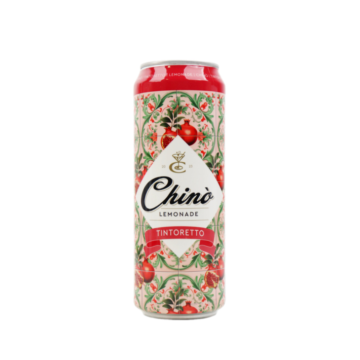 БЕЗАЛКО ГАЗ НАПИТОК CHINO TINTORETTO ВКУС ГРАНАТА0.45МЛ А/Б