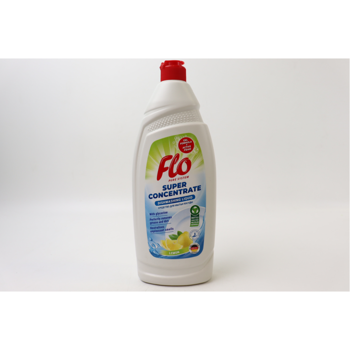 СРЕДСТВО Д/МЫТЬЯ ПОСУДЫ FLO PURE LEMON 900МЛ