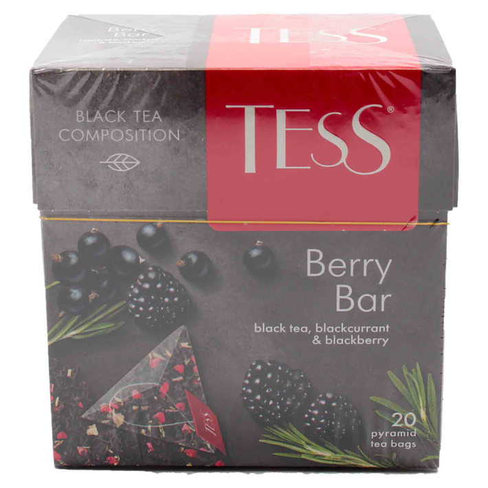 Чай Tess berry bar black tea 20 шт