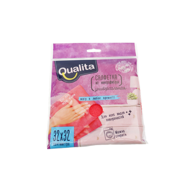Салфетка Qualita из микрофибры универсальная