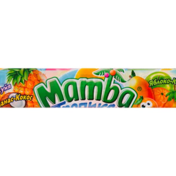 Конфеты жевательные Мамба тропикс 79,5 г
