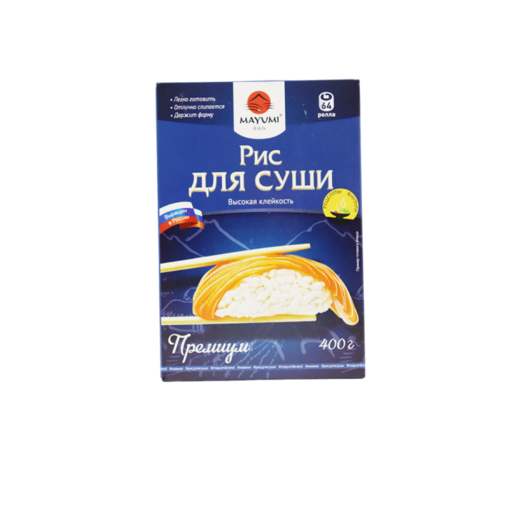 Рис Mayumi для суши 400 гр