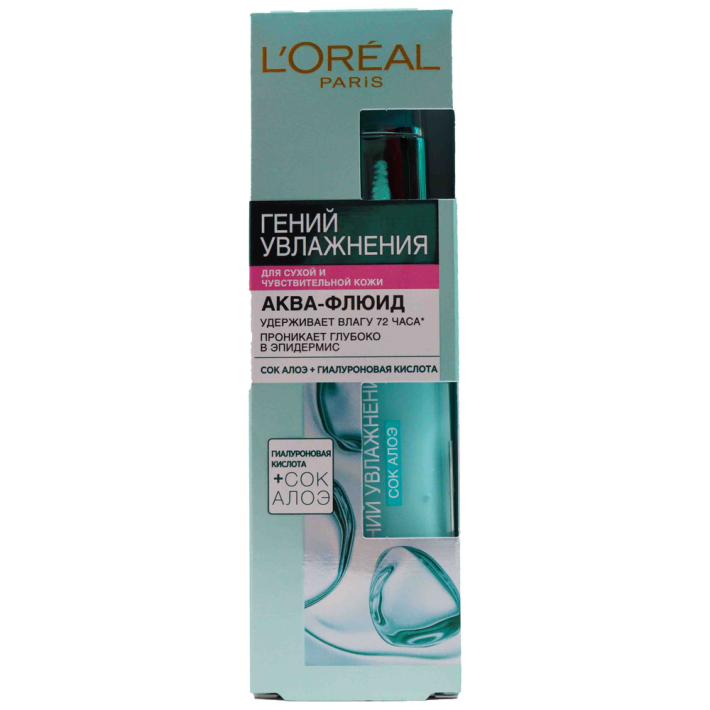 АКВА ФЛЮИД LOREAL Д/ЛИЦА ГЕНИЙ УВЛАЖНЕНИЯ 70Г