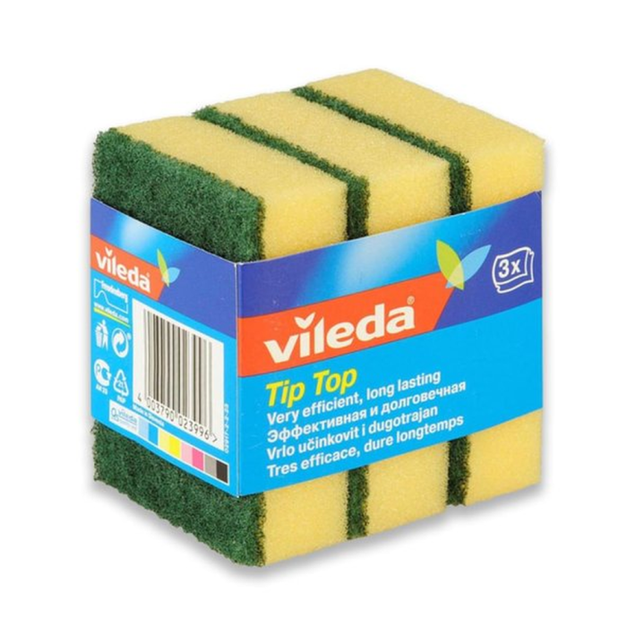 Губка Vileda классическая тип топ 3 шт