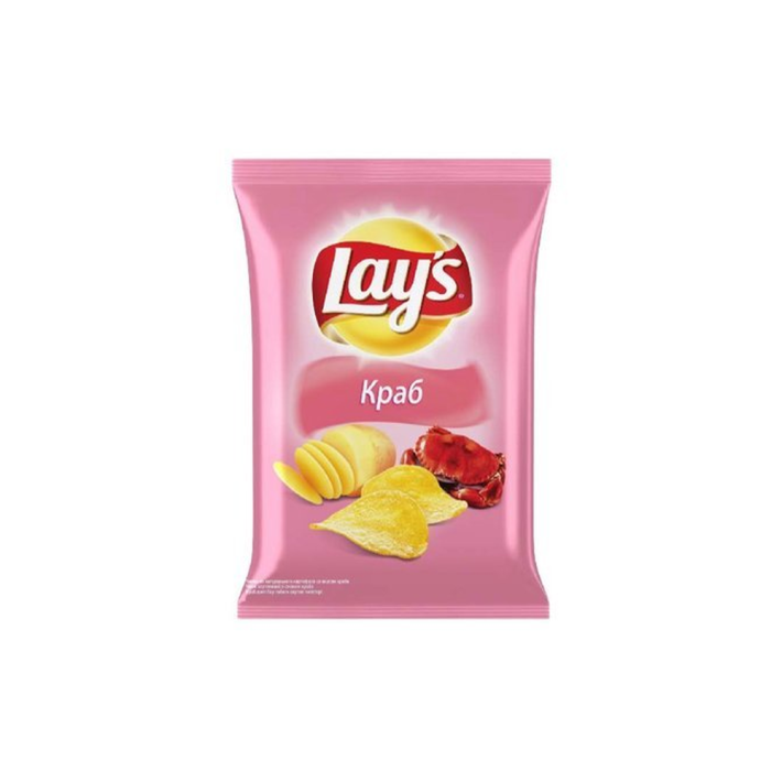 ЧИПСЫ LAYS КРАБ 225ГР