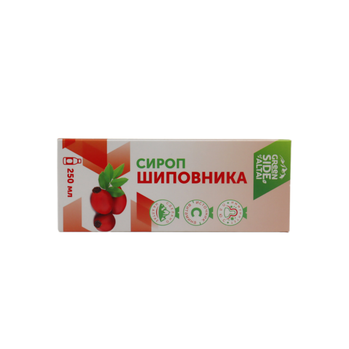 СИРОП ШИПОВНИКА С ВИТАМИНОМ С 250МЛ